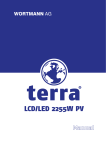 Bedienungsanleitung TERRA LCD 2255W PV