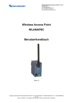 Wireless Access Point WLANAP0C Benutzerhandbuch