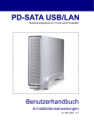 PD-SATA USB/LAN Benutzerhandbuch