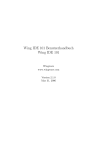 Wing IDE 101 Benutzerhandbuch