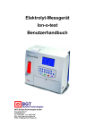 Ion-o-test Handbuch - BGT BioGenTechnologies