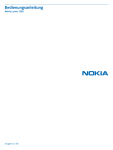 Nokia Lumia 1320 Bedienungsanleitung