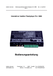 FP-PRO-1000i Handbuch