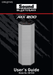 Sound BlasterAxx AXX 200