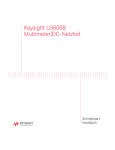 Keysight U3606B Multimeter|DC