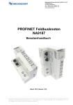 PROFINET Feldbusknoten NA9187 Benutzerhandbuch