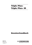 Triple Plus+ Triple Plus+ IR - Crowcon Detection Instruments