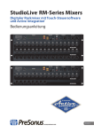 StudioLive&trade; RM-Series Mixers