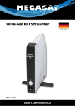 BENUTZERHANDBUCH Wireless HD Streamer