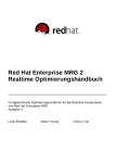 Red Hat Enterprise MRG 2 Realtime Optimierungshandbuch