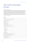 SQL Data Manager Studio - Benutzerhandbuch