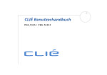 CLIÉ Benutzerhandbuch - Instructions Manuals