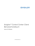 Avigilon™ Control Center Client Benutzerhandbuch