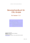 Handbuch CEL-Scripts Deutsch 1.3.1