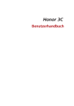 Honor 3C - Manual pdf