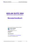 602Pro LAN SUITE 2003 Manual - haage