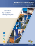 Analysekurs f&uuml;r saubere energieprojekte