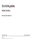 Lexmark X544 Handbuch - IT