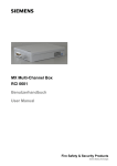 MX Multi-Channel BoxRCI 0601 Benutzerhandbuch