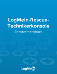 LogMeIn-​Rescue-​Technikerkonsole Benutzerhandbuch