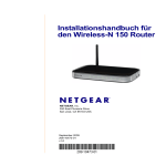 Handbuch Netgear Wireless N 150 Router WNR1000