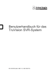 Benutzerhandbuch f&uuml;r das TruVision SVR