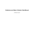 Collectorz.com Music Collector Help Manual