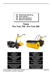 Texas Pro Trac 750 - Pro Trac 950 DK