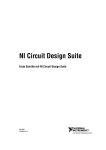 1 Einf&uuml;hrung in die NI Circuit Design Suite