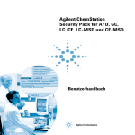 Agilent ChemStation Security Pack für A/D, GC, LC, CE, LC