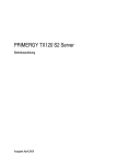 PRIMERGY TX120 S2 - Fujitsu manual server