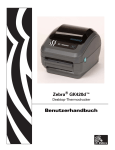 Benutzerhandbuch Zebra GK420d - Zebra Technologies Corporation