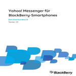 Yahoo! Messenger f&uuml;r BlackBerry-Smartphones