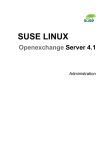 SuSE Linux / Openexchange Server (de)