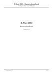 X-Shot 2002 – Benutzerhandbuch