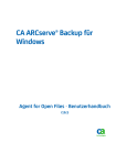 CA ARCserve Backup für Windows