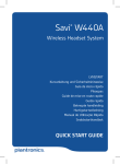 Savi® W440A - Plantronics