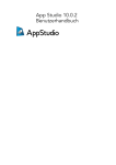 App Studio 10.0.2 Benutzerhandbuch