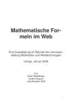 Mathematische Formeln im Web