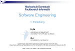 Software Engineering - Fachbereich Informatik