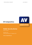 Mobile Security Report 2014 - AV