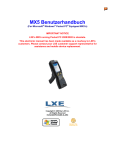 MX5 Benutzerhandbuch - Honeywell Scanning and Mobility