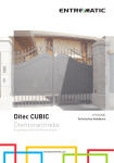 Ditec CUBIC Drehtorantriebe