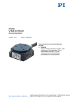 Benutzerhandbuch MP143D - Physik Instrumente (PI)