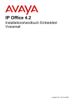 Installationshandbuch Embedded Voicemail