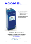 VHF1400A – Benutzerhandbuch