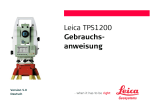 Leica TPS1200 Gebrauchs