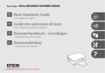 Epson Stylus SX535WD printer user guide manual Operating