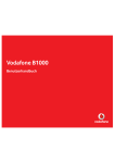 Vodafone B1000 Benutzerhandbuch