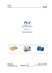 leeres Brief-Formular - PLV Paletten